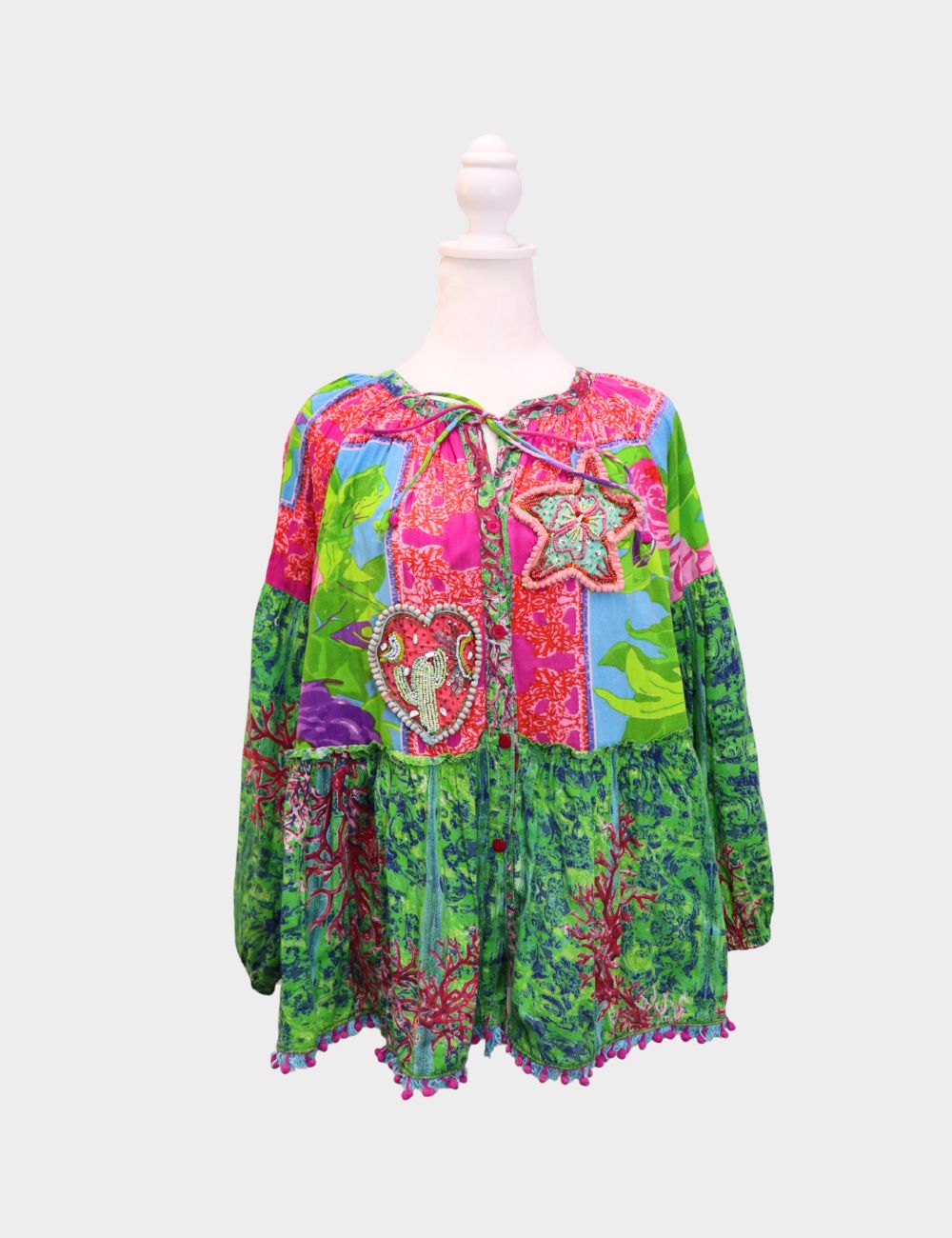 Antica Sartoria Colorful Top - Free Size