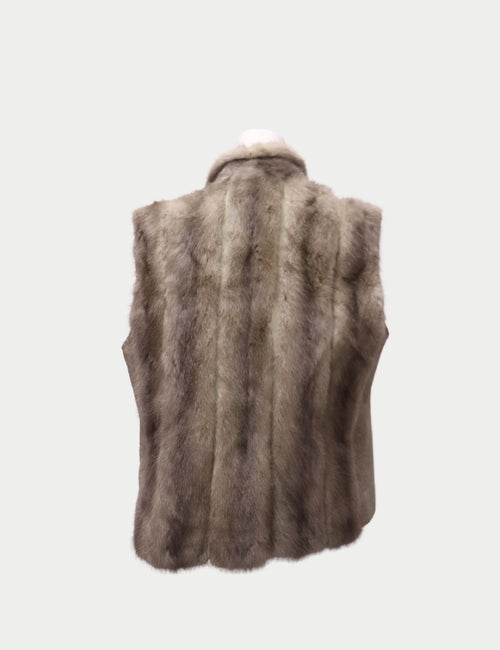 Fur Vest - L