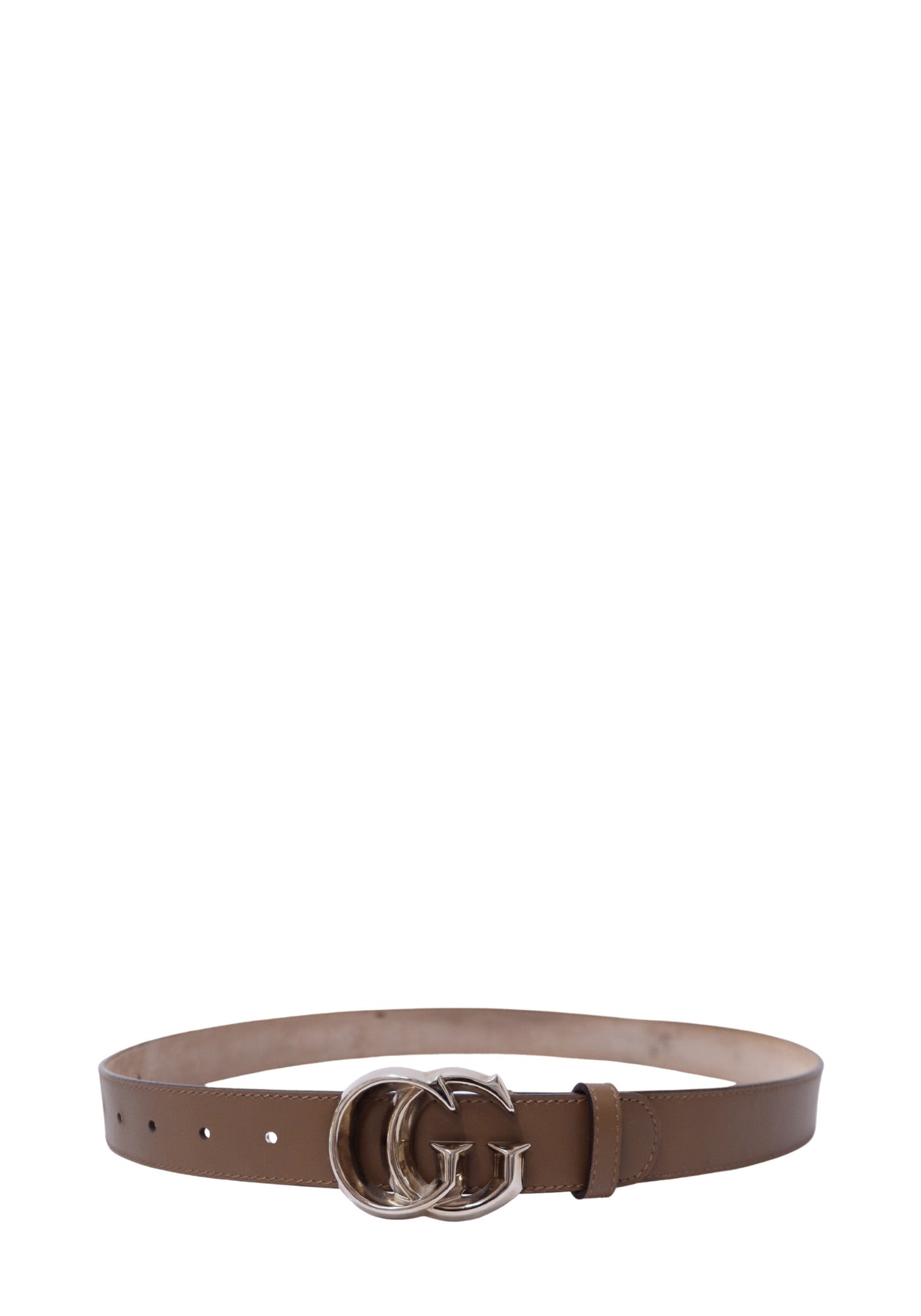 Gucci Double G Leather Belt