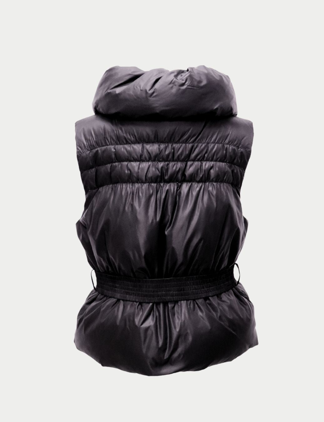 BCBG Max Azria Black Puffer Vest with Belt and High Collar
Stay warm and stylish with this BCBG Max Azria black puffer vest, designed with a sleek feminine silhouette and adjustable belt to cinch the waist. Featuring a high padded collar and zip closure, BCBG Max Azria Black Puffer Vest with Belt and High Collar
Stay warm and stylish with this BCBG Max Azria black puffer vest, designed with a sleek feminine silhouette and adjustable belt to cinch the waist. Featuring a high padded collar and zip closure,