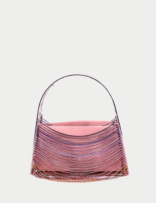 Benedetta Bruzziches crystal-embellished mini top handle evening bag