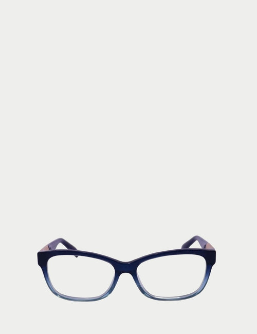 Jimmy Choo navy optical glasses frame with crystal embellished temples
