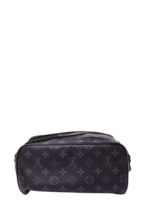 Louis Vuitton Monogram Eclipse toiletry pouch in black and grey coated canvas