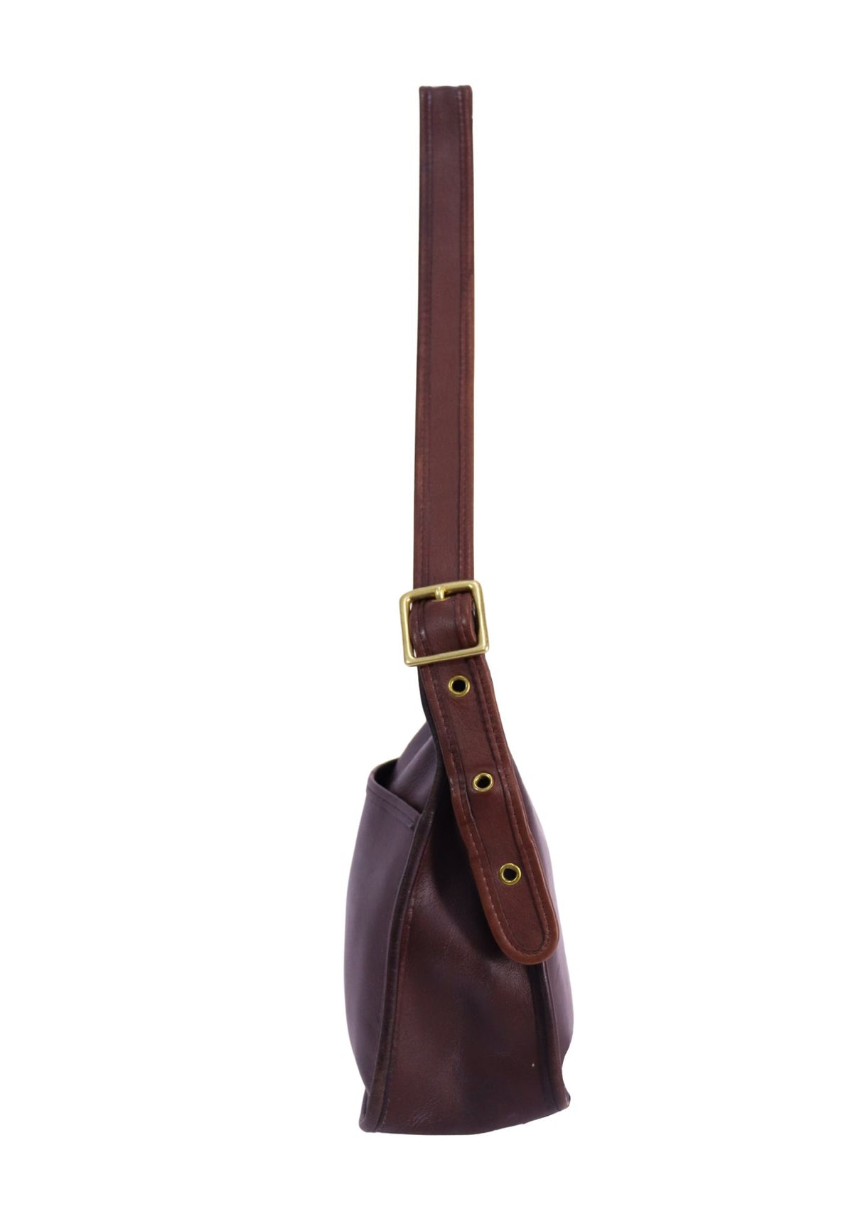 Coach Vintage Dark Brown Leather Shoulder Bag | Fashion House Amman