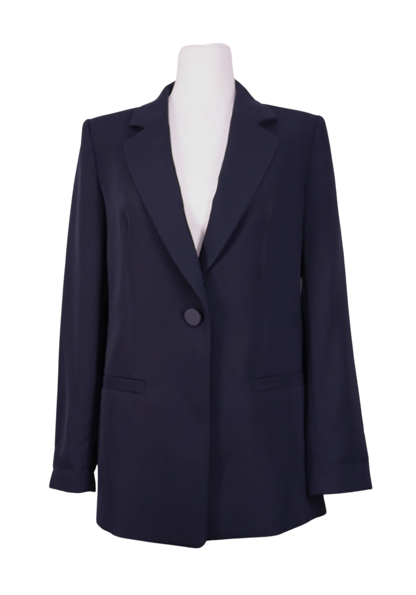 Armani Exchange Navy Tailored Blazer Jacket